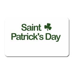  St  Patricks Day  Magnet (rectangular) by Valentinaart
