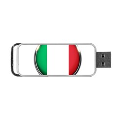 Italy Country Nation Flag Portable Usb Flash (one Side) by Nexatart