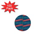 Valentine Day Pattern 1  Mini Buttons (100 pack)  Front