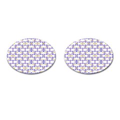 Decorative Ornate Pattern Cufflinks (oval) by dflcprints