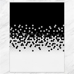 Flat Tech Camouflage Black And White Canvas 18  X 24   by jumpercat