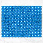 Blue Polka Dots Rectangular Jigsaw Puzzl Front