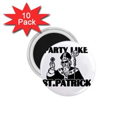  St  Patricks Day  1 75  Magnets (10 Pack)  by Valentinaart