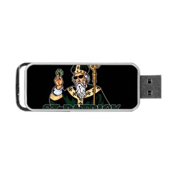  St  Patricks Day  Portable Usb Flash (one Side) by Valentinaart