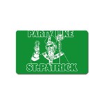  St. Patricks day  Magnet (Name Card) Front