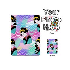 Japanese Abstract Playing Cards 54 (mini)  by snowwhitegirl