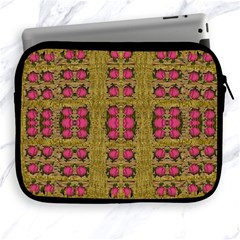 Bloom In Gold Shine And You Shall Be Strong Apple Ipad 2/3/4 Zipper Cases by pepitasart