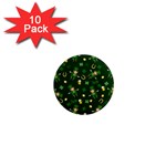 St Patricks day pattern 1  Mini Magnet (10 pack)  Front