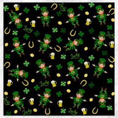 St Patricks Day Pattern Canvas 12  X 12   by Valentinaart