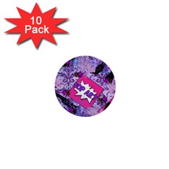 Purlpe Retro Pop 1  Mini Buttons (10 Pack)  by snowwhitegirl