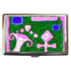 Hearts For The Pink Cross Cigarette Money Cases by snowwhitegirl