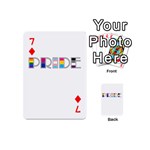 Pride Playing Cards 54 (Mini)  Front - Diamond7