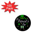 St Patricks Leprechaun 1  Mini Magnets (100 pack)  Front