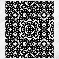 Black And White Geometric Pattern Canvas 8  X 10  by dflcprints