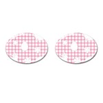 Easter Patches  Cufflinks (Oval) Front(Pair)