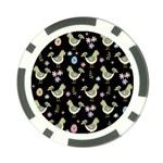Easter Pattern Poker Chip Card Guard (10 pack) Front