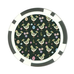 Easter Pattern Poker Chip Card Guard (10 Pack) by Valentinaart
