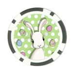 Easter bunny  Poker Chip Card Guard (10 pack) Back