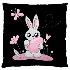 Easter Bunny  Standard Flano Cushion Case (one Side) by Valentinaart