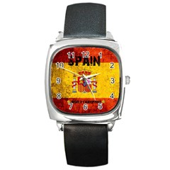 Football World Cup Square Metal Watch by Valentinaart