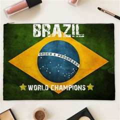Football World Cup Cosmetic Bag (xxl)  by Valentinaart