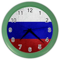 Football World Cup Color Wall Clocks by Valentinaart