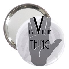 Vulcan Thing 3  Handbag Mirrors by Howtobead