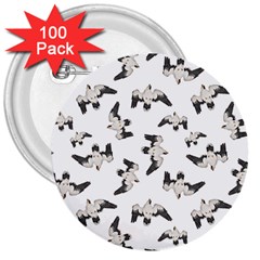 Birds Pattern Photo Collage 3  Buttons (100 Pack)  by dflcprints