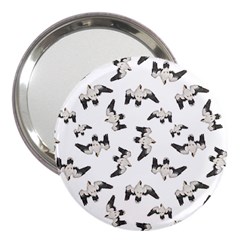 Birds Pattern Photo Collage 3  Handbag Mirrors by dflcprints