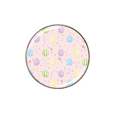 Easter Pattern Hat Clip Ball Marker by Valentinaart