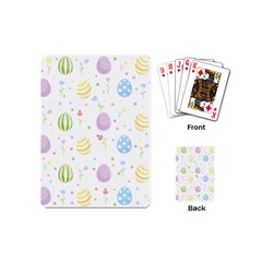 Easter Pattern Playing Cards (mini)  by Valentinaart