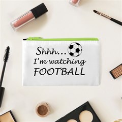 Football Fan  Cosmetic Bag (xs) by Valentinaart