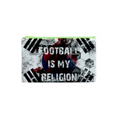 Football Is My Religion Cosmetic Bag (xs) by Valentinaart
