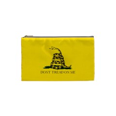 Gadsden Flag Don t Tread On Me Cosmetic Bag (xs) by snek