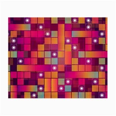Abstract Background Colorful Small Glasses Cloth by Sapixe