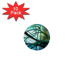 Abstract 1  Mini Magnet (10 Pack)  by Sapixe