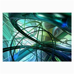 Abstract Large Glasses Cloth (2-side) by Sapixe