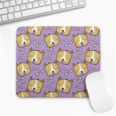 Dog Pattern Large Mousepads by Sapixe