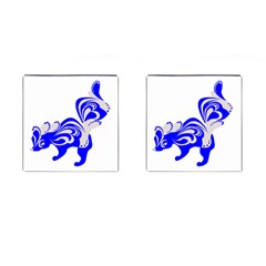 Skunk Animal Still From Cufflinks (square) by Nexatart