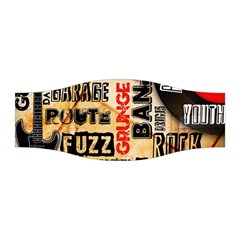 Guitar Typography Stretchable Headband by Sapixe