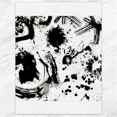 Pattern Color Painting Dab Black Canvas 18  X 24   by Sapixe