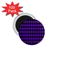 Jester Purple 1 75  Magnets (100 Pack)  by jumpercat