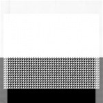 Triangulate Black And White Rectangular Jigsaw Puzzl Front