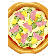 Pizza Clip Art Back Support Cushion by Sapixe