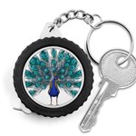 Peacock Bird Peacock Feathers Measuring Tape Front
