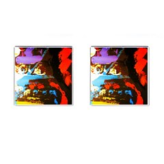 Balboa   Island On A Sand 17 Cufflinks (square) by bestdesignintheworld