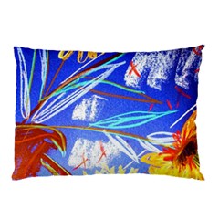 Dscf1385 - Sunflowers In Ceramic Jur Pillow Case by bestdesignintheworld