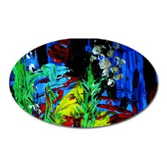 Dscf2472 - Perfect Night For Samurai Oval Magnet by bestdesignintheworld