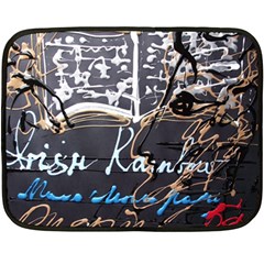 Dscf1638 - Written Poems Fleece Blanket (mini) by bestdesignintheworld