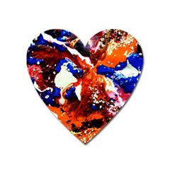 Smashed Butterfly 1 Heart Magnet by bestdesignintheworld